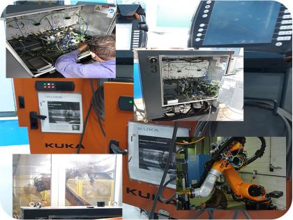 Manutenção robôs Kuka